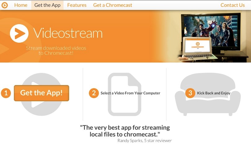 Videostream for Chromecast